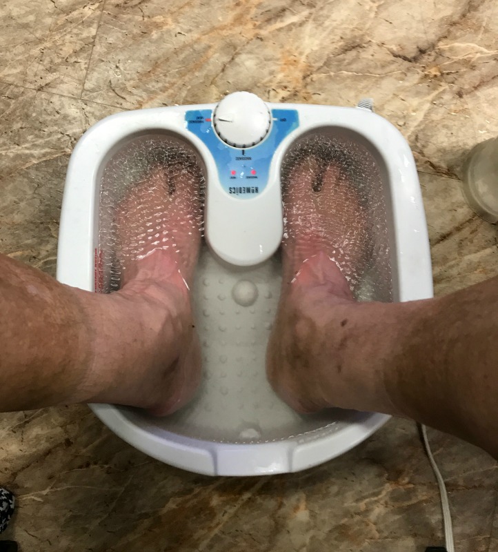 Foot Soak Warner Springs PCT 2018