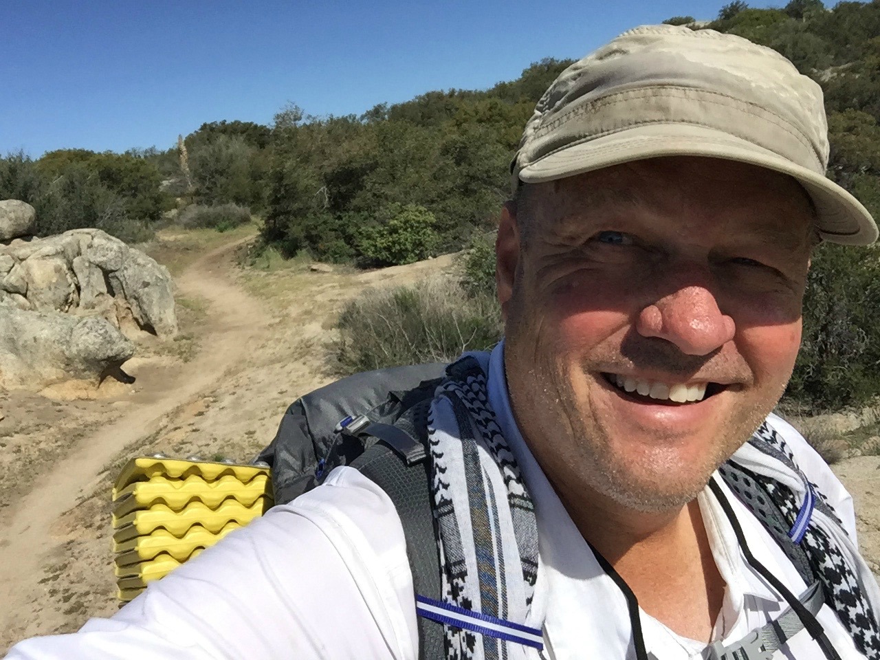 Kyle Selfie Pacific Crest Trail 2018