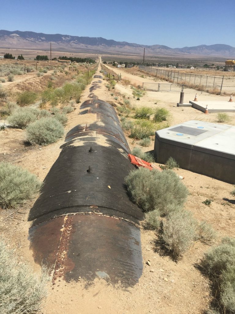 Aqueduct Going Underground PCT 2018