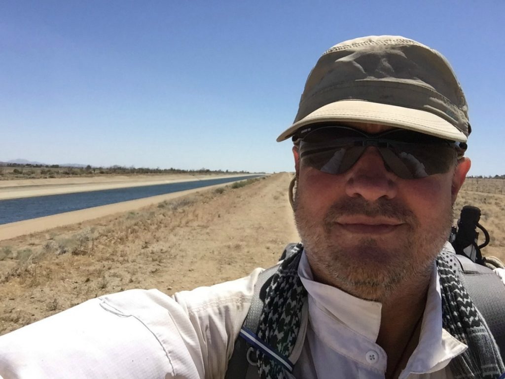 Kyle California Aquaduct PCT 2018