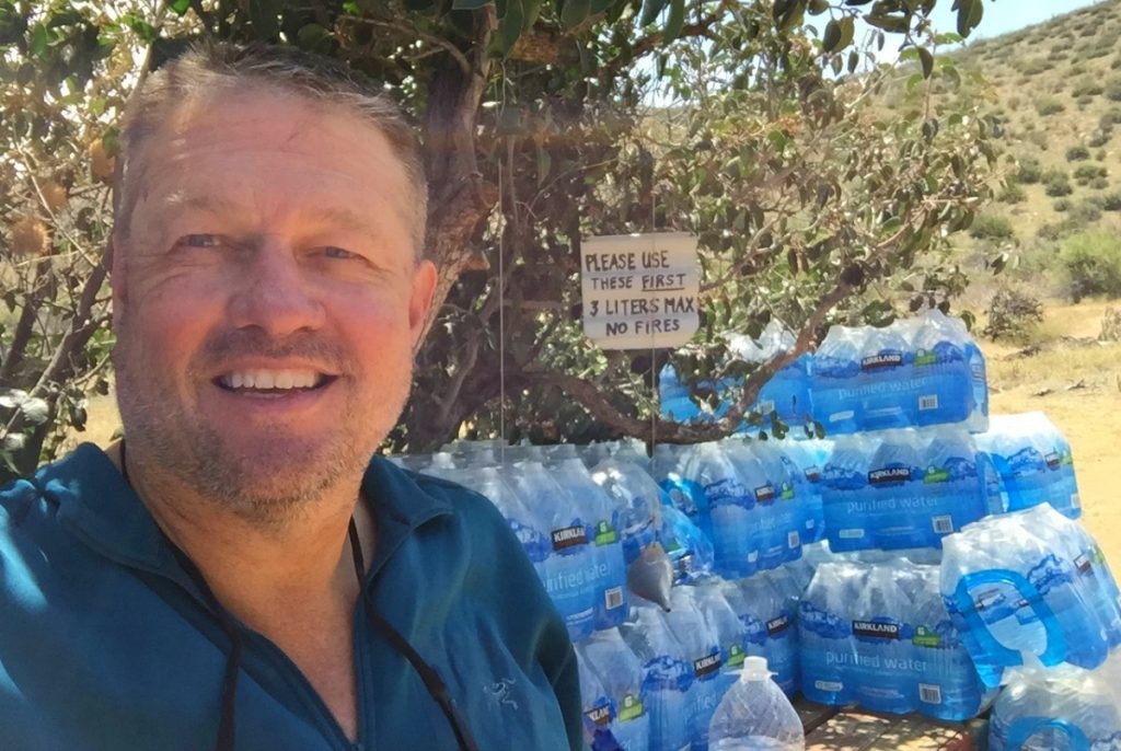 Water Cache PCT 2018