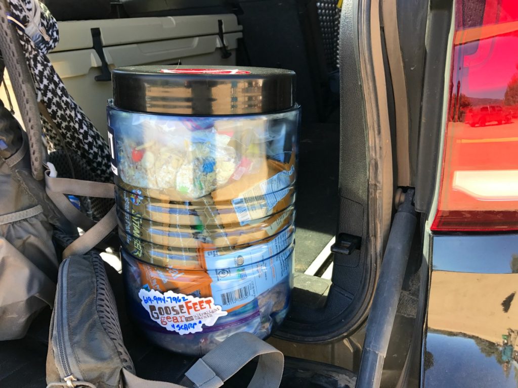 Kyles Bear Canister PCT 2018