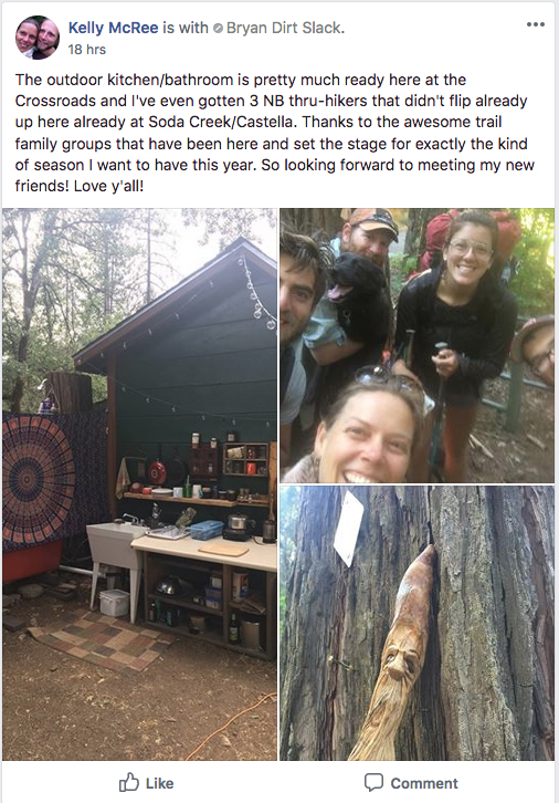 Castella Trail Angels PCT 2018
