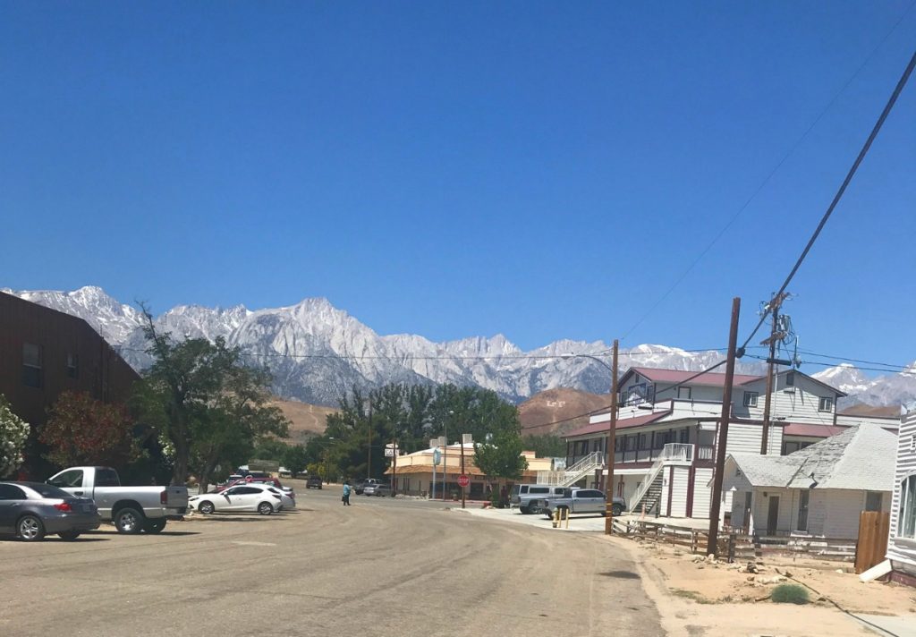 View Sierras From Lone Pine PCT 2018
