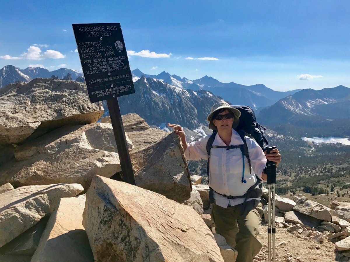 Jean At Top PCT 2018